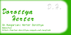dorottya herter business card